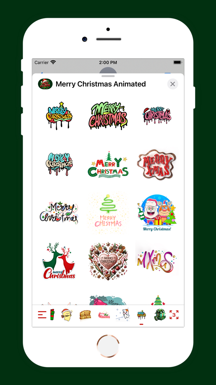 Merry Christmas Animated