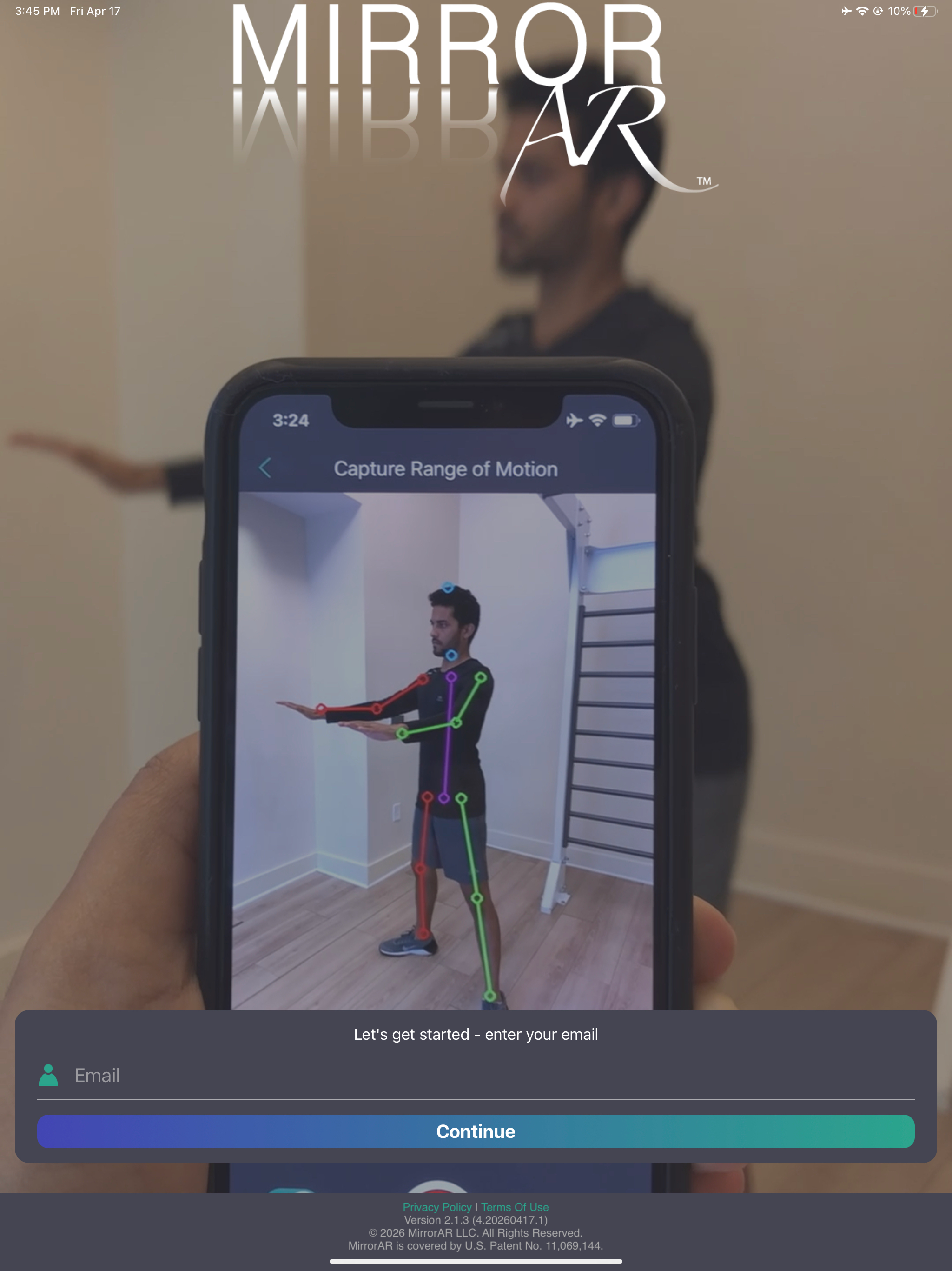 MirrorAR Motion Capture