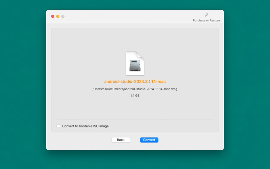 #3. Convert DMG to ISO (macOS) 由: 瑞英 段
