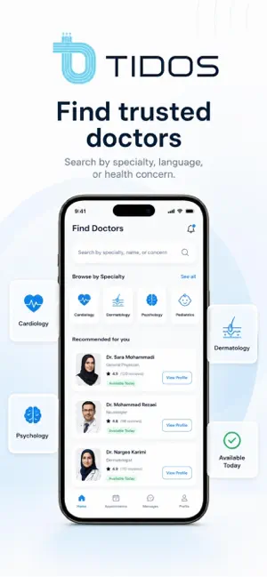 TIDOS – Smart Health Platform screenshot 2