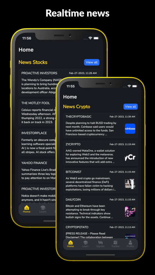 #9. Signalbyt: AI Trading Signals (iOS) By: Codememory LLC