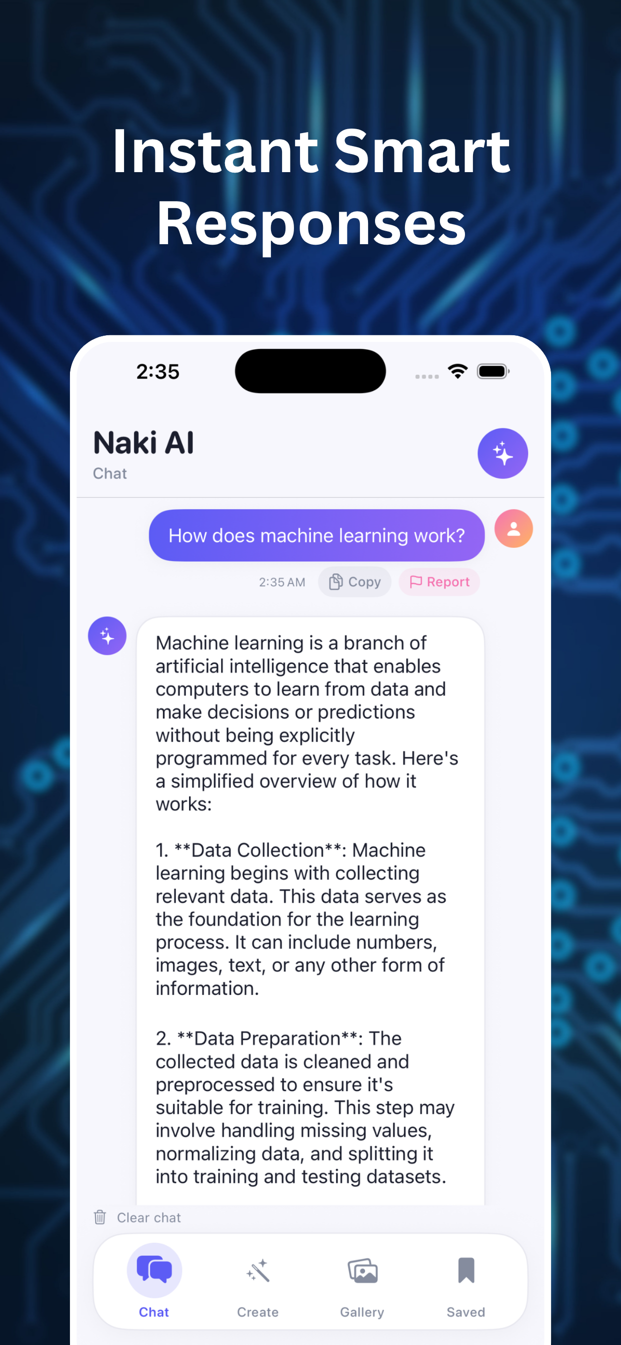 Naki AI App Store screenshot