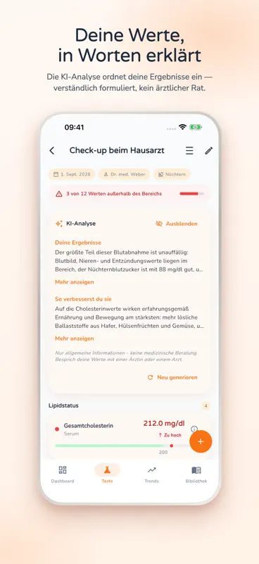 Lab Mate - Blutwerte screenshot 4 of 9