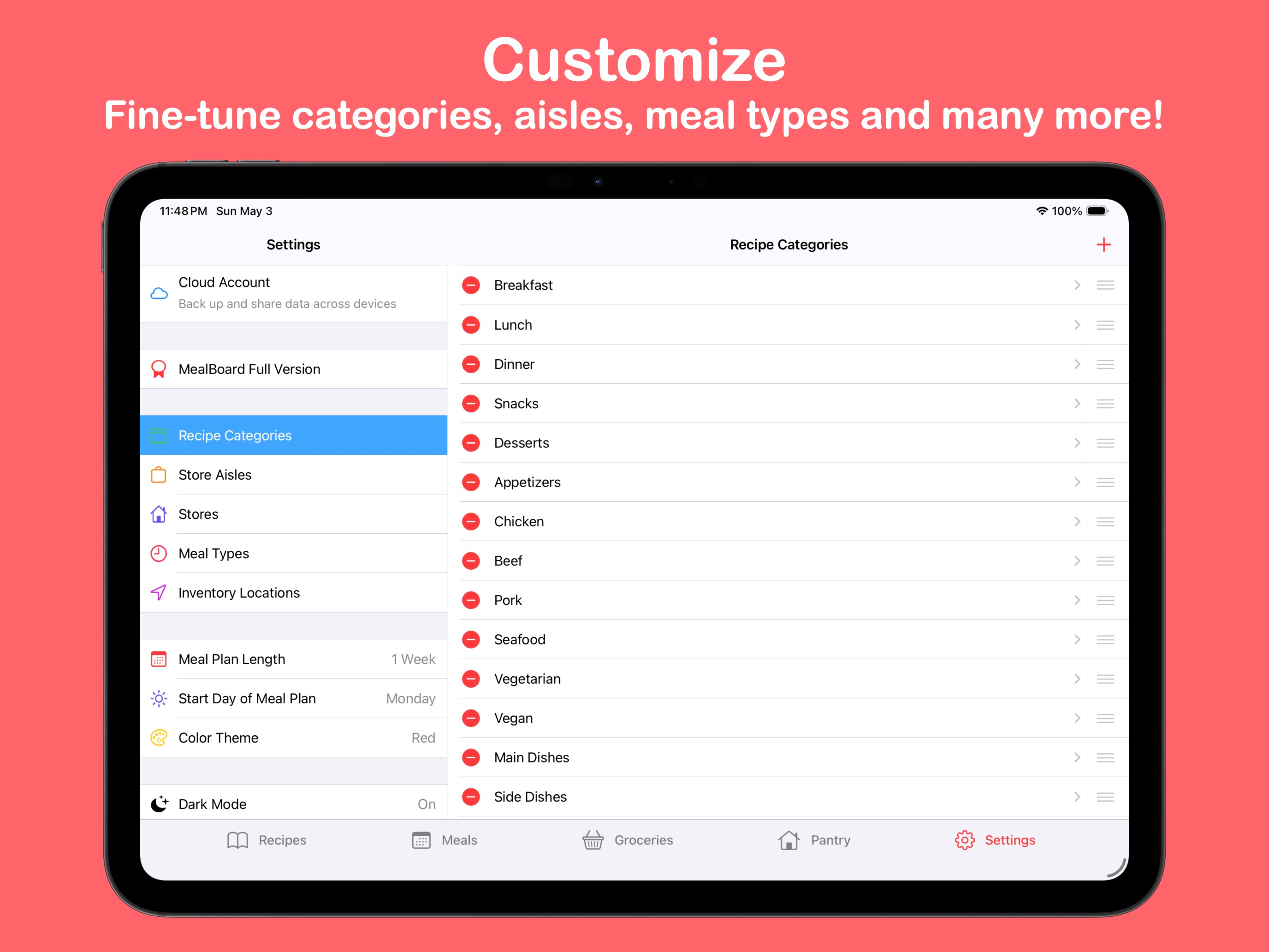 MealBoard - Meal Planner screenshot 14