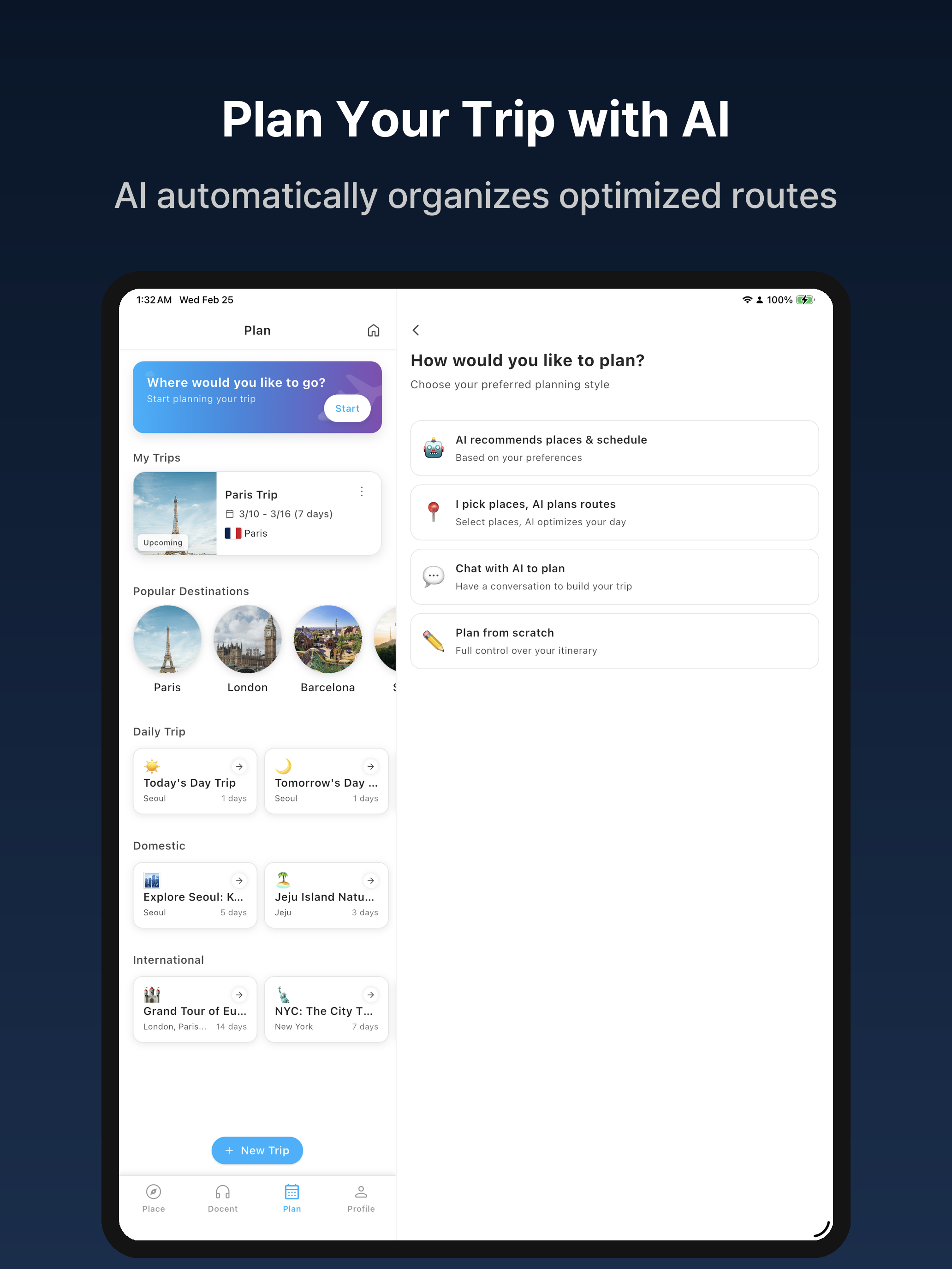 DocenTour – AI Travel Guide