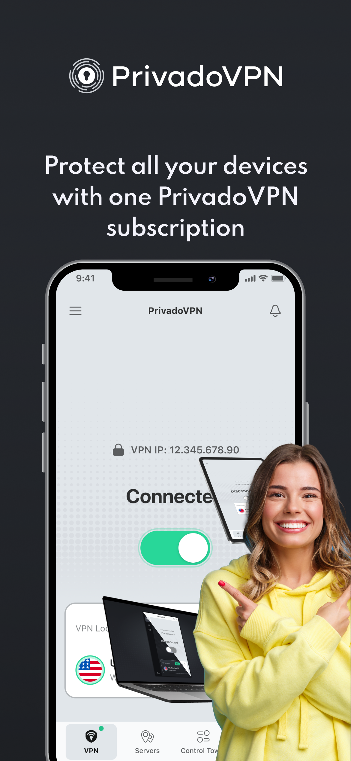 PrivadoVPN Fast VPN and Proxy screenshot 3