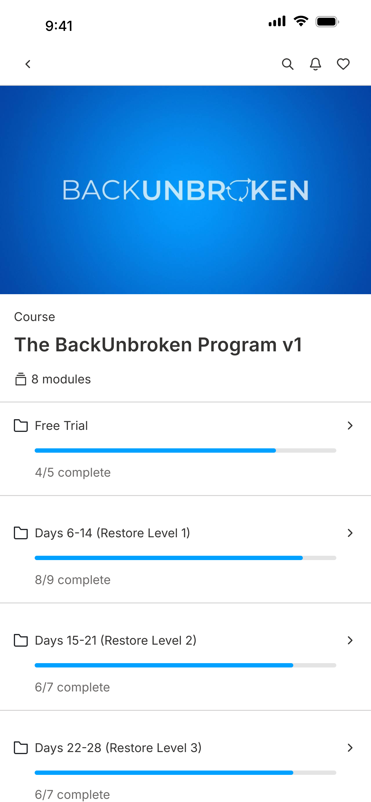 BackUnbroken screenshot 4