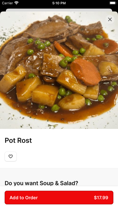 Happy Days Diner To Go iPhone screenshot 4 - Food & Drink app