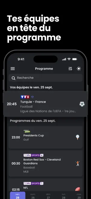 TV Sports - programme sportif screenshot 4