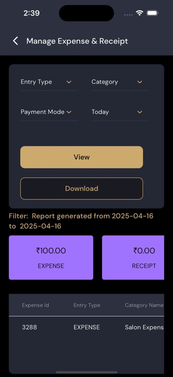 iPhone screenshot