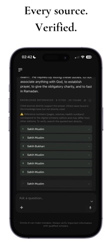 Domla - Islamic AI Screenshot 2 of 5