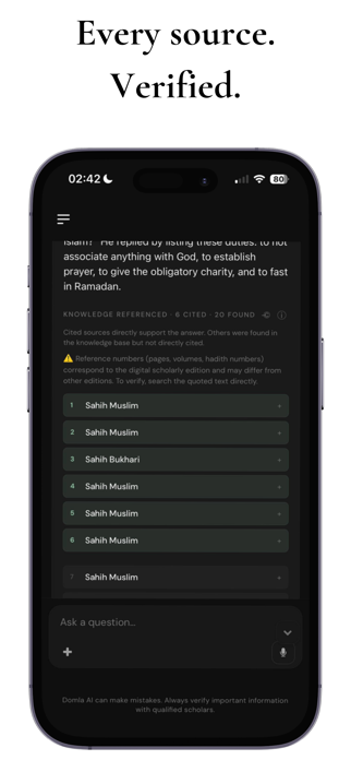 Domla - Islamic AI Screenshot 2 of 5