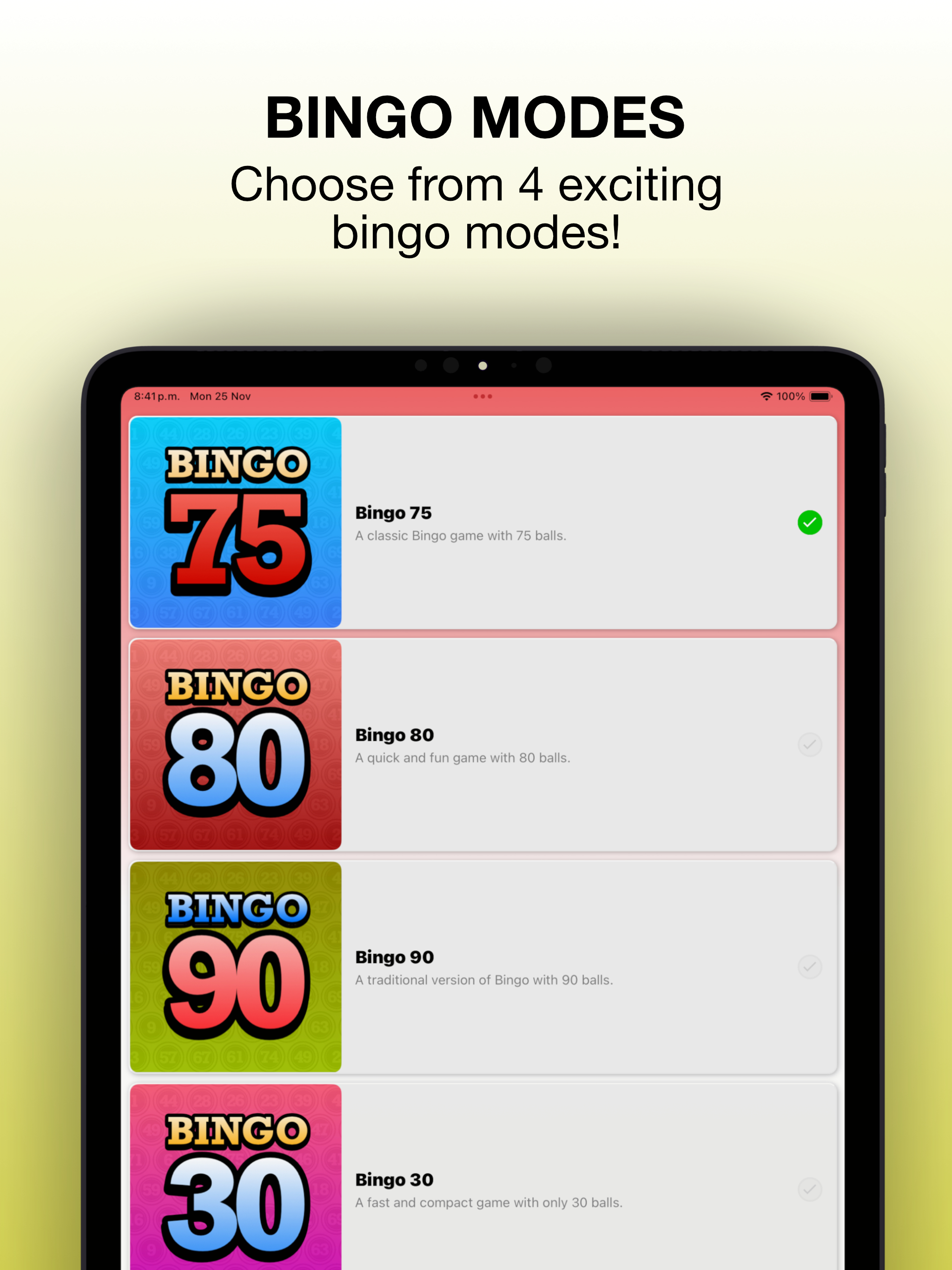 Bingo Go - Caller & Boards screenshot 9