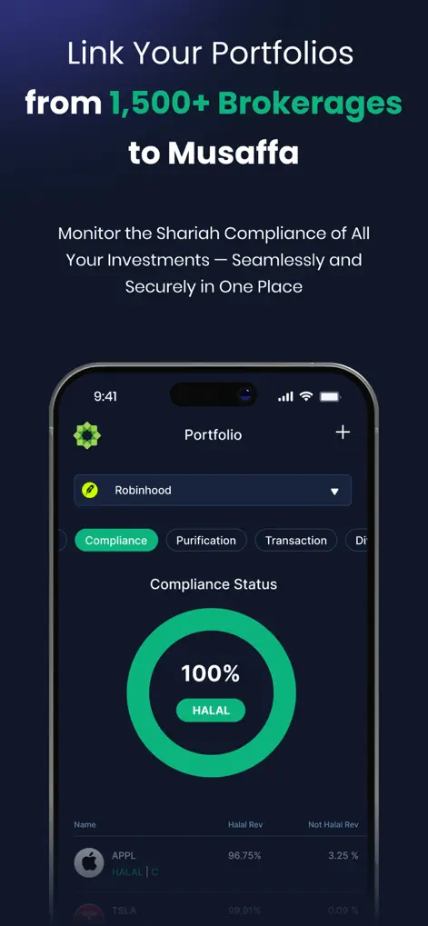 Musaffa: Halal Investing App - Finance App | MWM