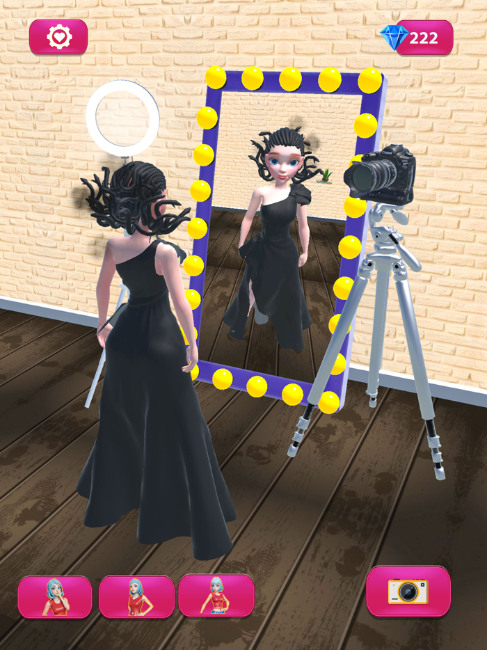 Cards Choose My Makeup Glam up