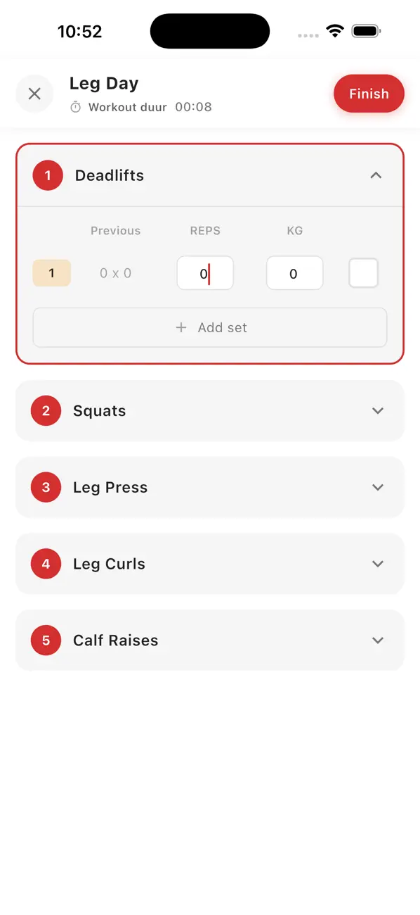 Screenshot #3 pour Weight Mate Gym