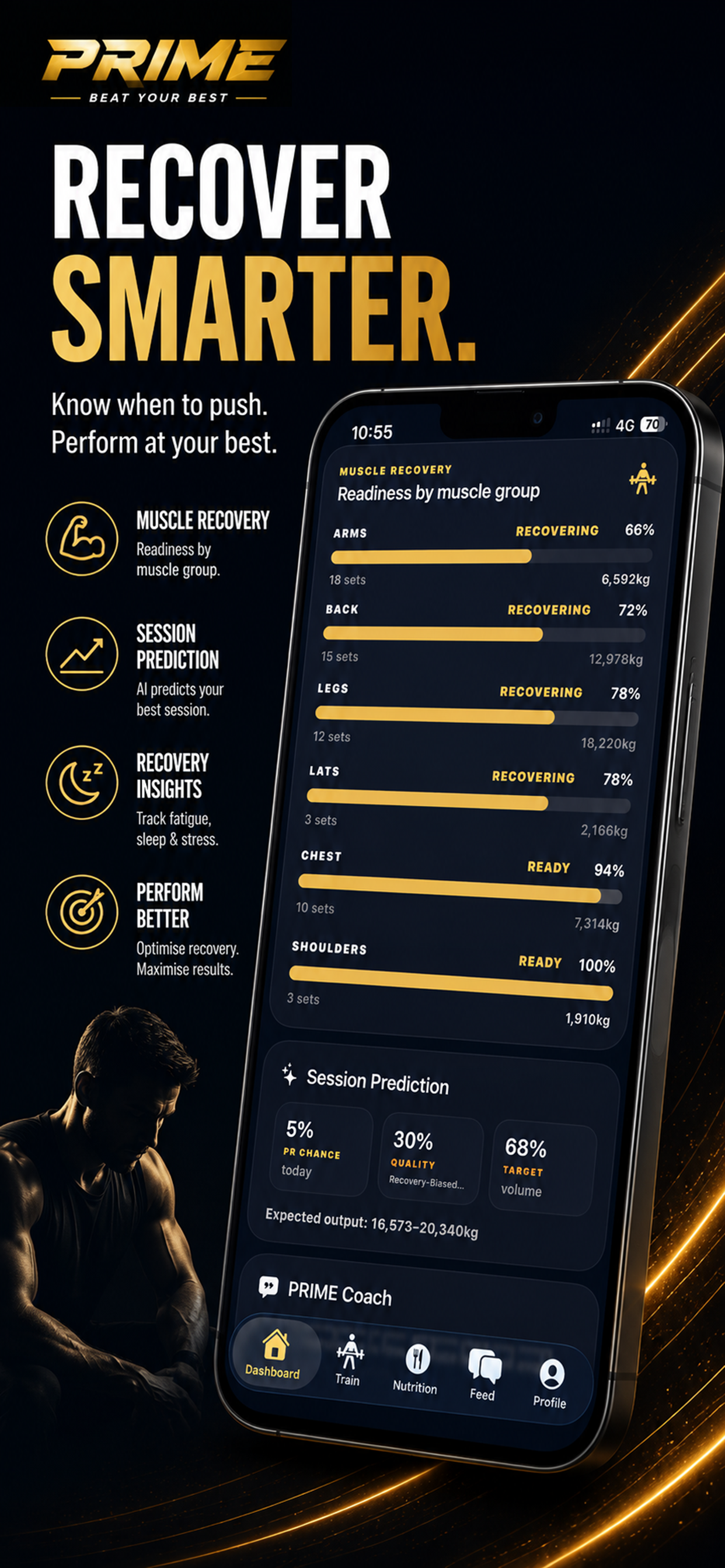 PRIME: AI Gym & Nutrition screenshot 6