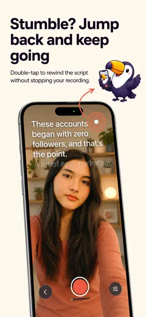 Teleprompter - Take Toucan screenshot 1