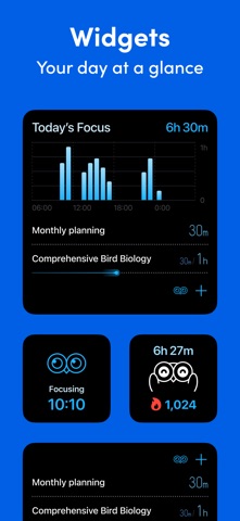 Bluebird Focus Timer iPhone screenshot