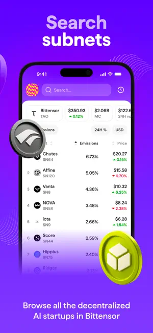 TAO.com: Bittensor wallet screenshot 4