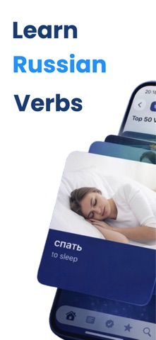 Learn Russian Verbs - Luna app screenshot