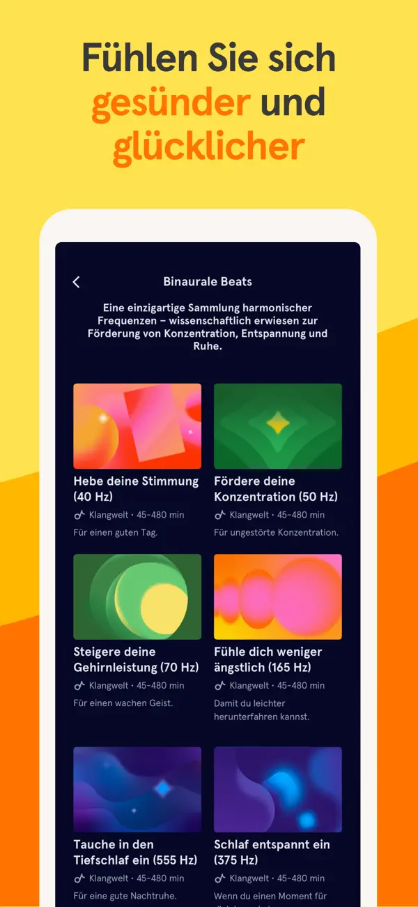 Headspace: Sleep & Meditation iPhone App Screenshot 6 – Gesundheit & Fitness