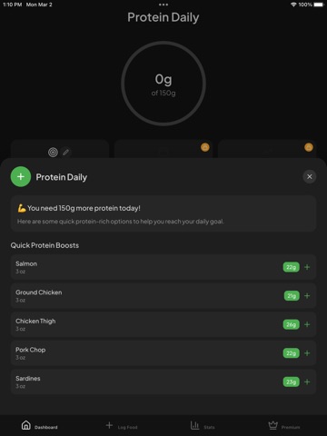 Protein Daily iPad screenshot