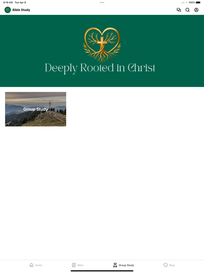Deeply Rooted in Christ