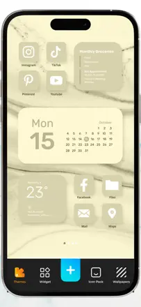 Icon, Widgets & Themes : capture d’écran 3 sur 6