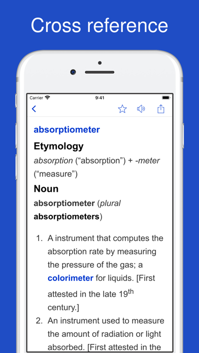 Screenshot #3 pour Dictionary of Difficult Words