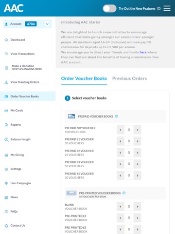 Achisomoch Aid Company iPad screenshot