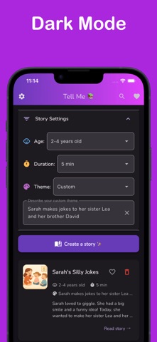 Tell Me: Bedtime Stories screenshot