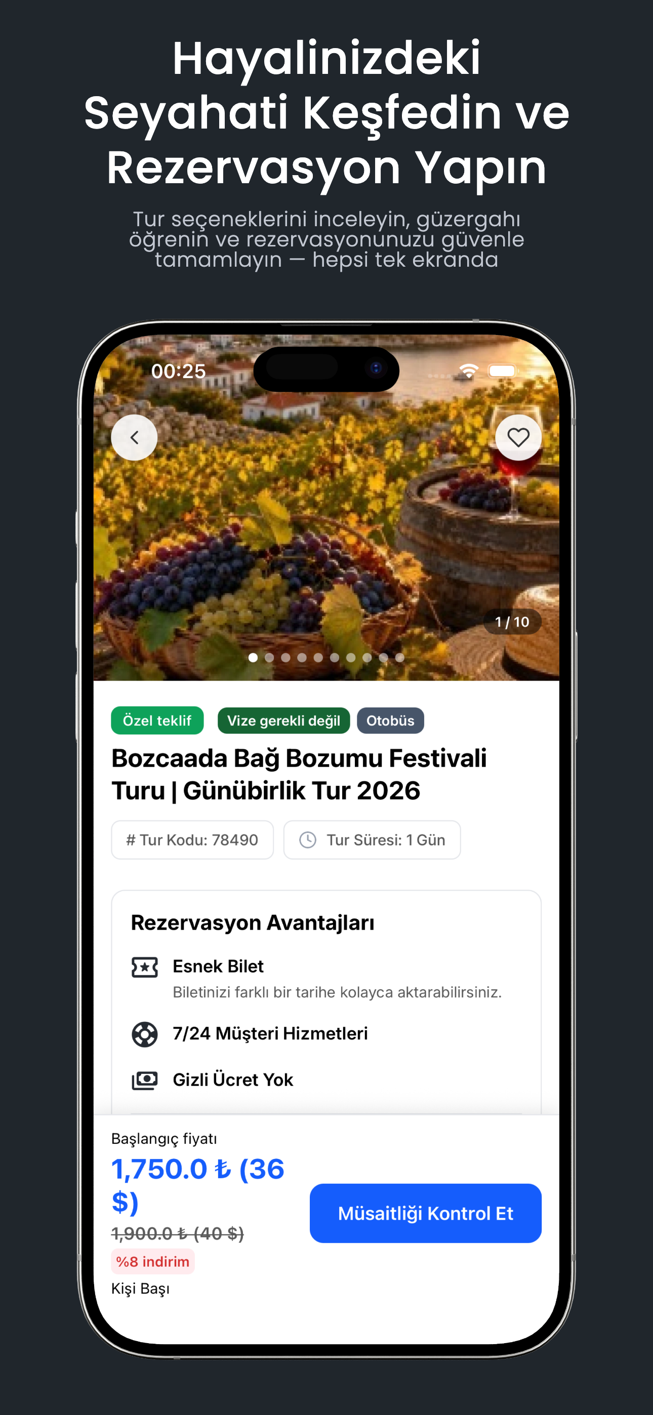 Tatildeyiz Tur screenshot 3