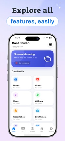 Cast Studio: 电视遥控器与投屏助手 screenshot