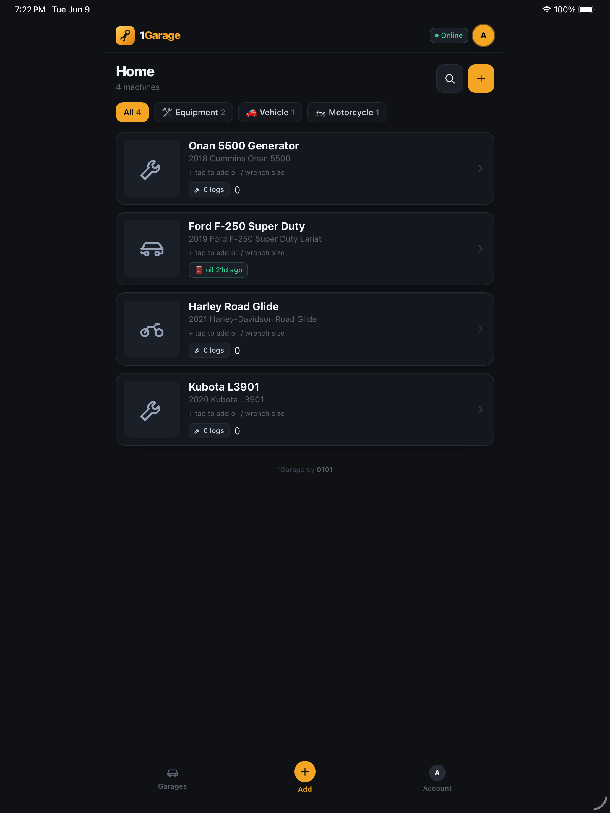 1Garage screenshot 7