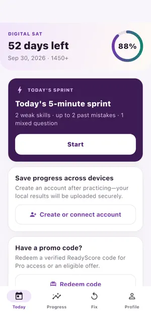 ReadyScore: Daily SAT & ACT screenshot 4