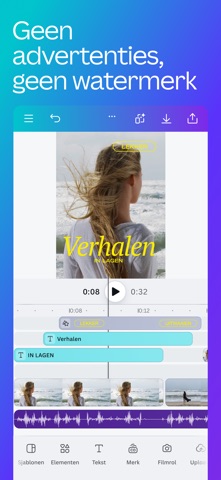 Canva: foto en video bewerken App Store preview screenshot 4