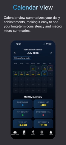 Calorie Clock: Real-Time Screenshot 6 of 8