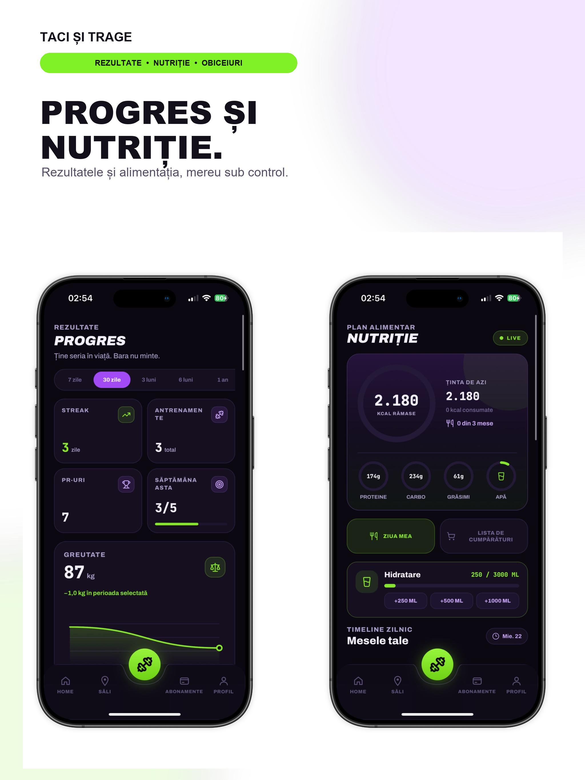 Taci și Trage: Fitness & Gym screenshot 10
