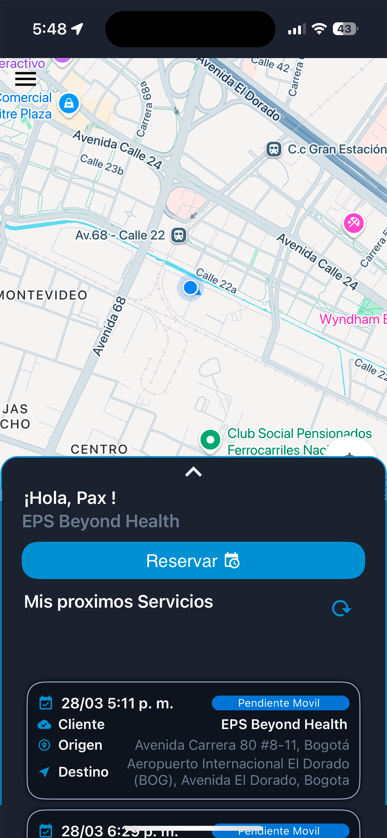 SGT Movil Pasajero screenshot 3