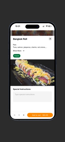 Furin Sushi and Thai screenshot