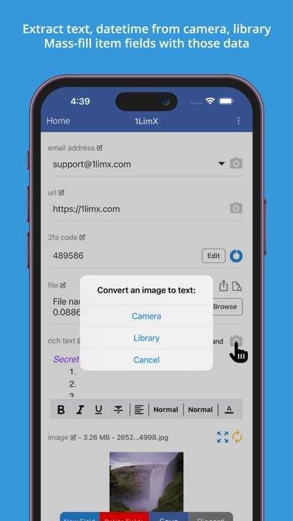 File Password Keeper: 1LimX screenshot-6