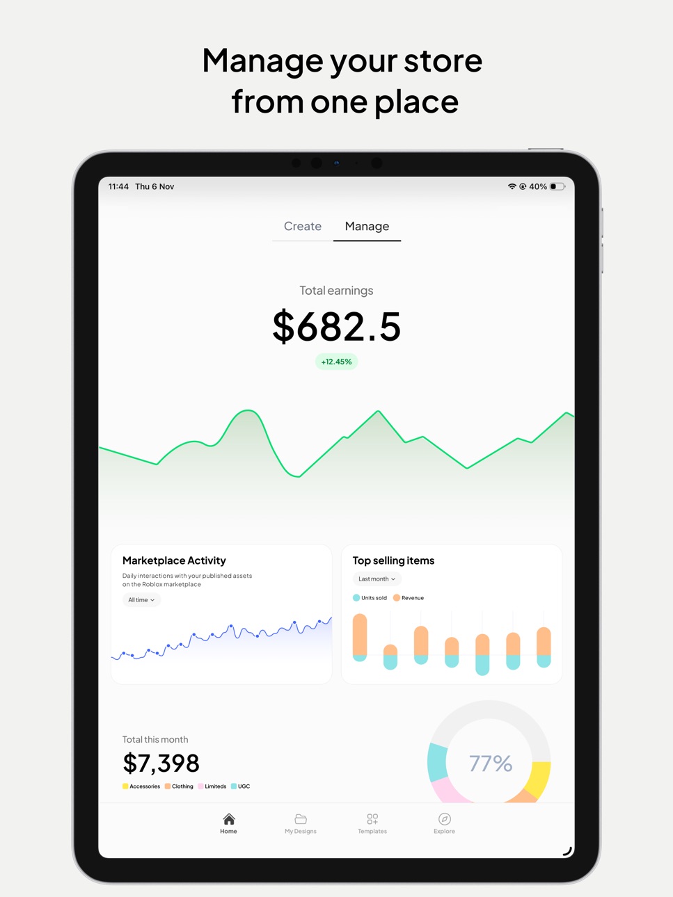 iPad screenshot