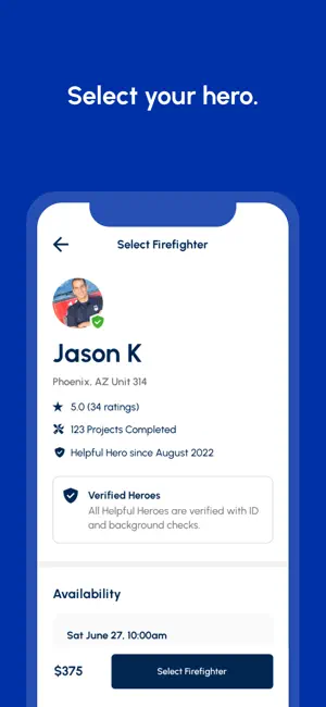 Helpful Heroes Customer App screenshot 4