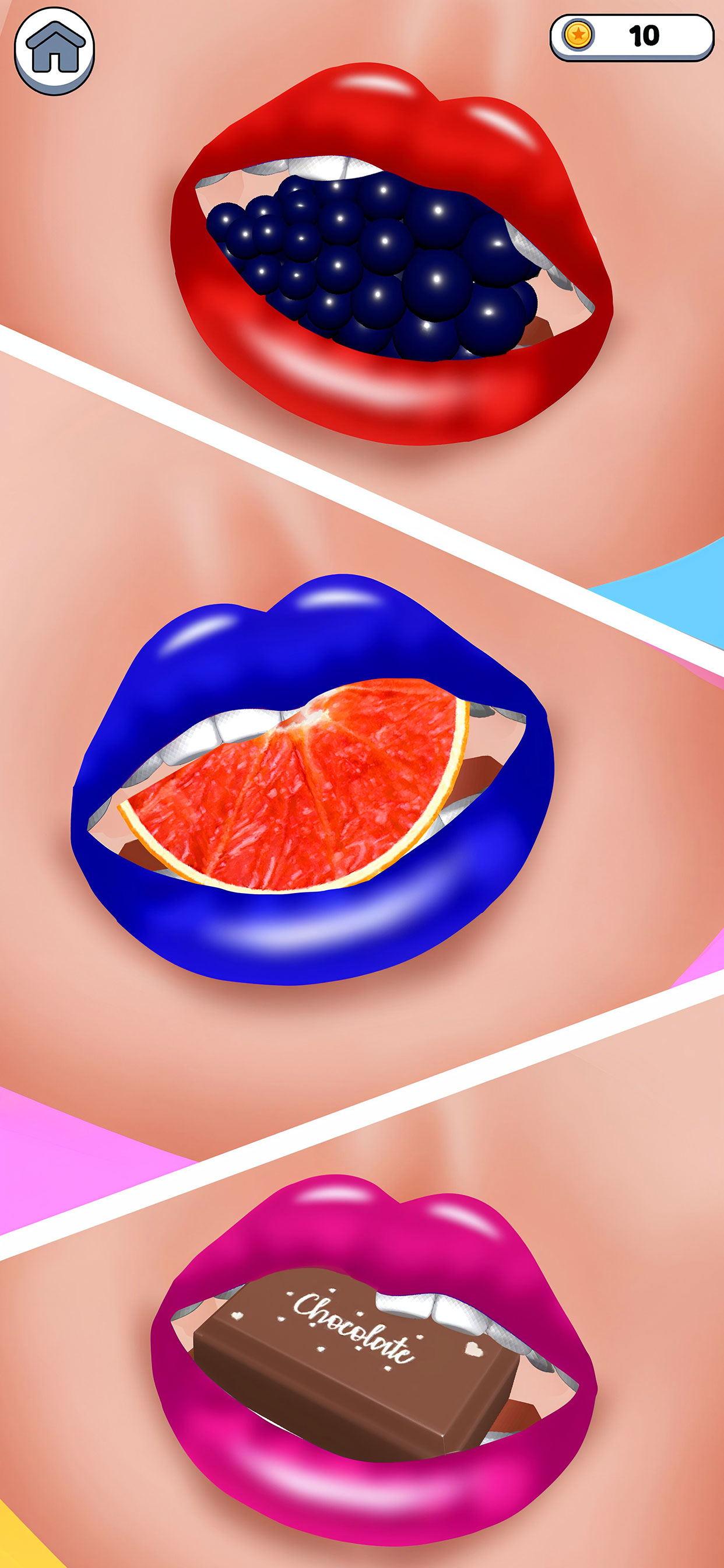 Satisfying Lips! ASMR Mukbang screenshot 3