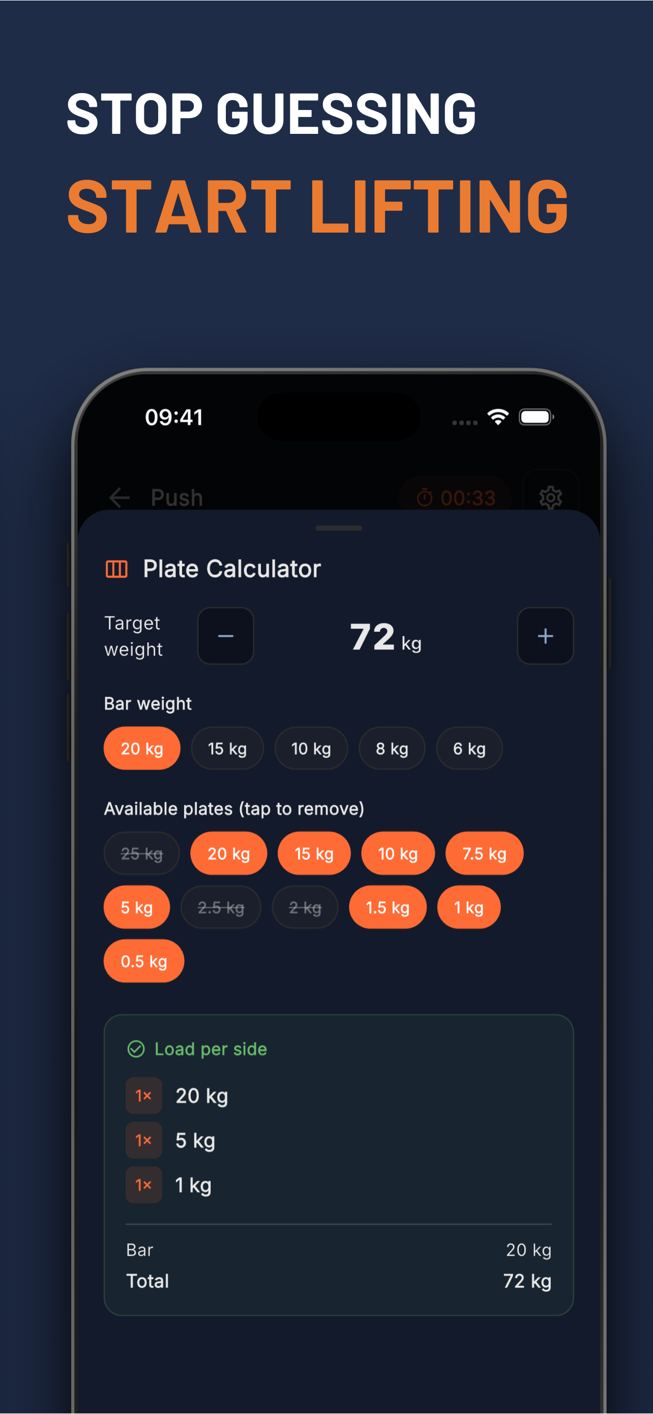 Stark - Workout Tracker Log