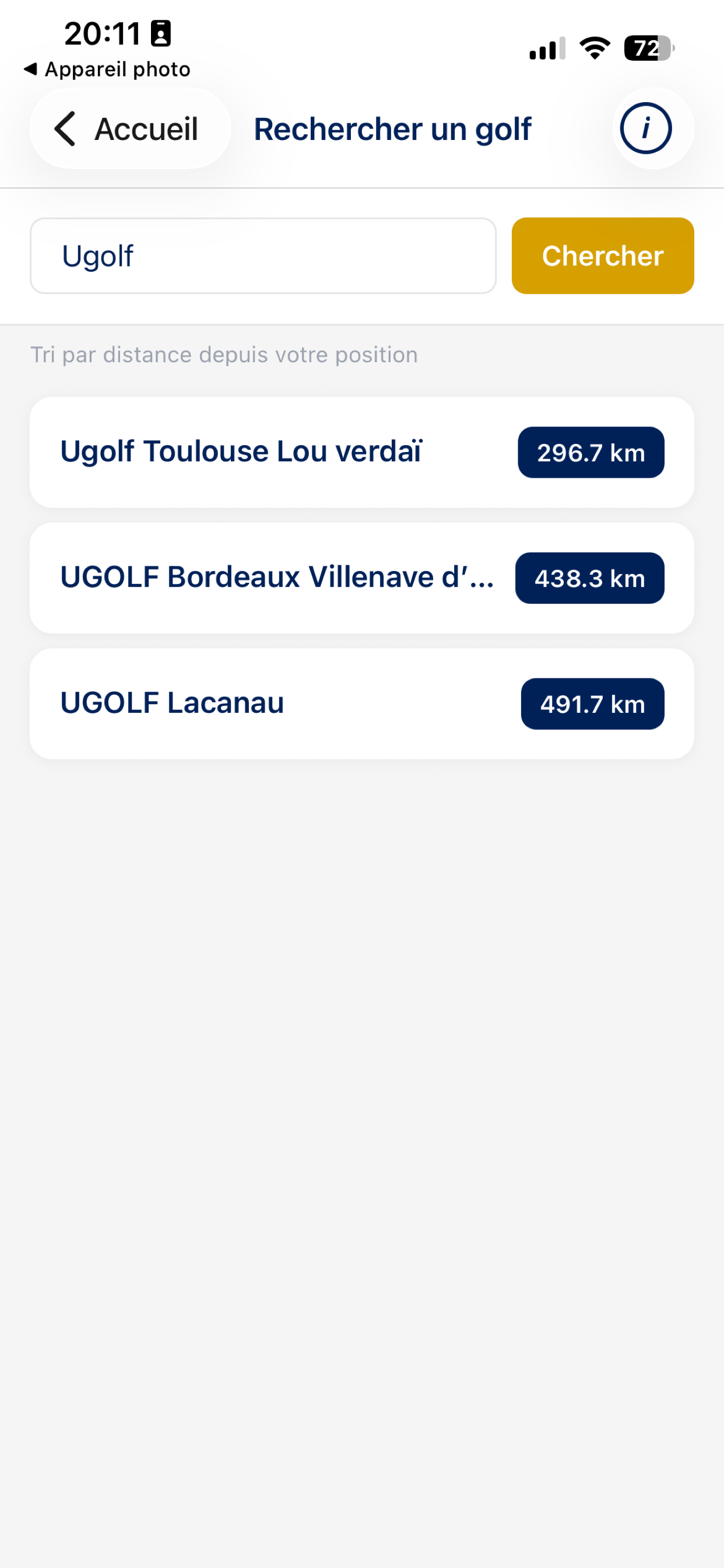 Bourse aux Golfs screenshot 8