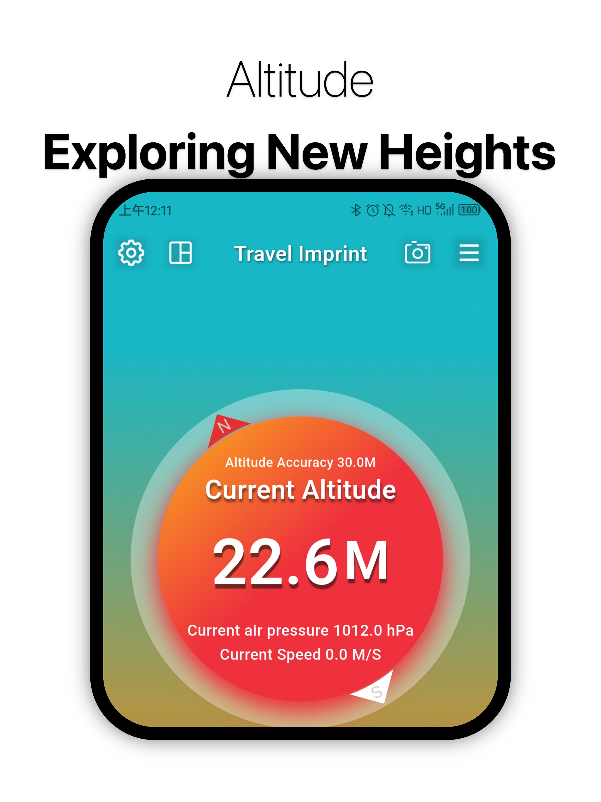 Altitude Imprint-GPS Camera