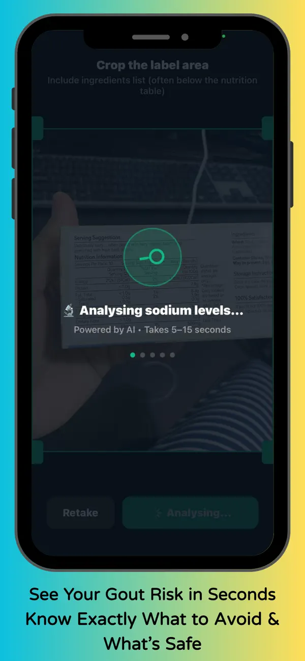 Screenshot #3 pour Gout Food Scanner
