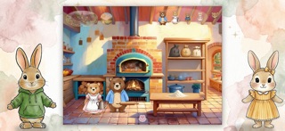 Bunny's Town: Doll House Game iPhone screenshot